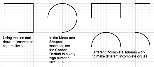 Drawing Lines In Omnigraffle : Omnigraffle user how to make a line that is of